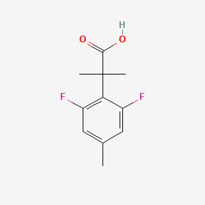 2-(2,6-Difluoro-4-methylphenyl)-2-methylpropanoic acid