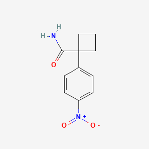 1-(4-Nitrophenyl)cyclobutanecarboxamide