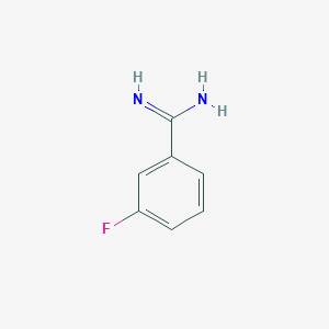 molecular formula C7H7FN2 B1307668 3-氟苯甲酰胺 CAS No. 69491-64-1