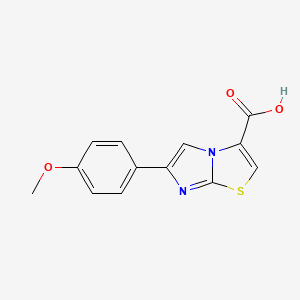 6-(4-Methoxy-phenyl)-imidazo[2,1-B]thiazole-3-carboxylic acid