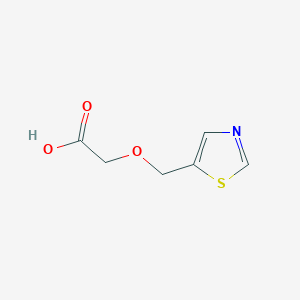 2-[(1,3-Thiazol-5-yl)methoxy]acetic acid