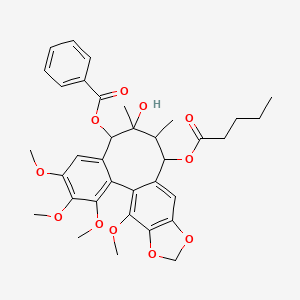 molecular formula C35H40O11 B13076806 KadsulignanO 