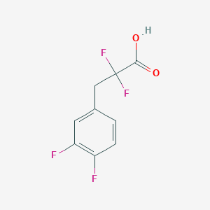 3-(3,4-Difluorophenyl)-2,2-difluoropropanoic acid