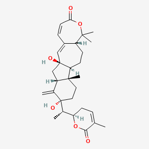 molecular formula C30H40O6 B13076966 LongipedlactoneC 