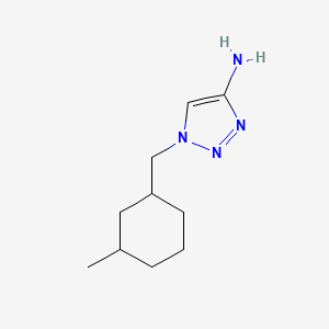 1-[(3-Methylcyclohexyl)methyl]-1H-1,2,3-triazol-4-amine