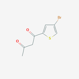 1-(4-Bromothiophen-2-YL)butane-1,3-dione