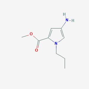 methyl 4-amino-1-propyl-1H-pyrrole-2-carboxylate