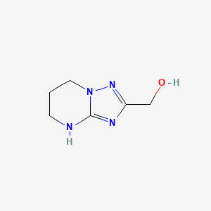 {4H,5H,6H,7H-[1,2,4]triazolo[1,5-a]pyrimidin-2-yl}methanol