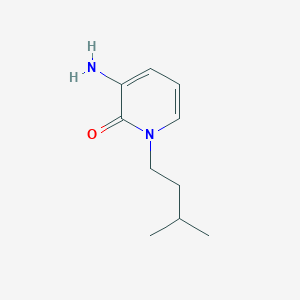 3-Amino-1-(3-methylbutyl)-1,2-dihydropyridin-2-one