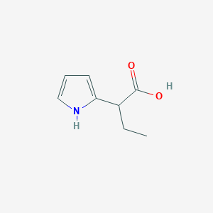 2-(1H-pyrrol-2-yl)butanoic Acid