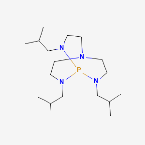molecular formula C18H39N4P B1307712 2,8,9-三异丁基-2,5,8,9-四氮-1-胂杂双环[3.3.3]十一烷 CAS No. 331465-71-5