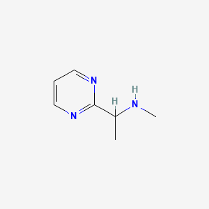 Methyl[1-(pyrimidin-2-yl)ethyl]amine