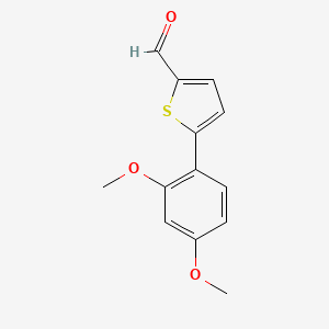 5-(2,4-Dimethoxyphenyl)thiophene-2-carbaldehyde