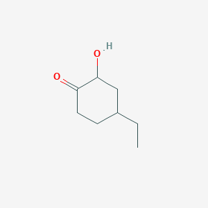 4-Ethyl-2-hydroxycyclohexan-1-one