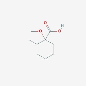 1-Methoxy-2-methylcyclohexane-1-carboxylic acid