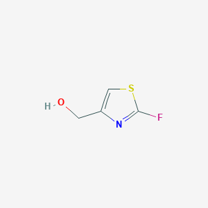 B130772 4-Thiazolemethanol, 2-fluoro- CAS No. 153027-87-3