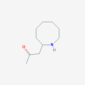 1-(Azocan-2-yl)propan-2-one