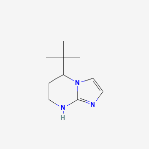 5-tert-Butyl-5H,6H,7H,8H-imidazo[1,2-a]pyrimidine