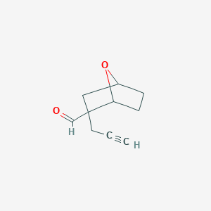 2-(Prop-2-yn-1-yl)-7-oxabicyclo[2.2.1]heptane-2-carbaldehyde