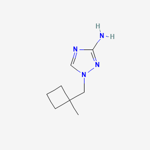 1-[(1-Methylcyclobutyl)methyl]-1H-1,2,4-triazol-3-amine