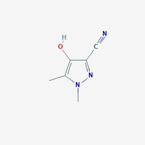 4-Hydroxy-1,5-dimethyl-1H-pyrazole-3-carbonitrile