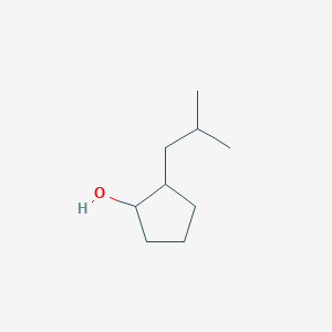 2-(2-Methylpropyl)cyclopentan-1-ol