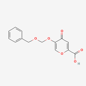 5-((Benzyloxy)methoxy)-4-oxo-4H-pyran-2-carboxylic acid