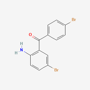 (2-Amino-5-bromophenyl)(4-bromophenyl)methanone