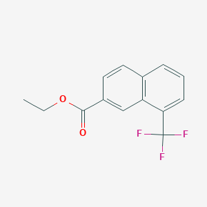 Ethyl 8-(trifluoromethyl)-2-naphthoate