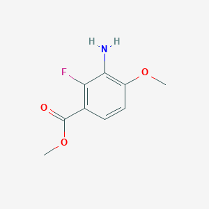 Methyl 3-amino-2-fluoro-4-methoxybenzoate