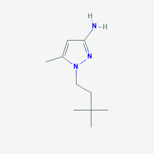 1-(3,3-Dimethylbutyl)-5-methyl-1H-pyrazol-3-amine