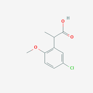 2-(5-Chloro-2-methoxyphenyl)propanoic acid