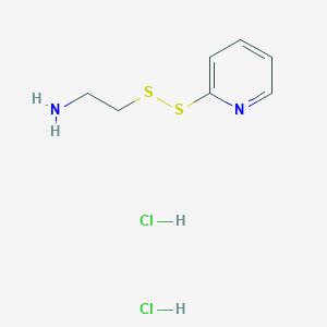 molecular formula C7H12Cl2N2S2 B13077601 S-(2-Pyridylthio)cysteaminedihydrochloride 