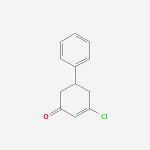 B1307763 3-Chloro-5-phenylcyclohex-2-en-1-one CAS No. 51367-64-7