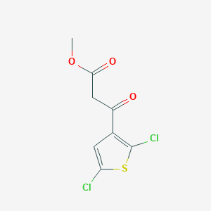 Methyl 3-(2,5-dichlorothien-3-yl)-3-oxopropanoate