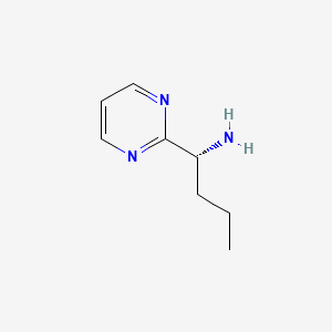 (1R)-1-(pyrimidin-2-yl)butan-1-amine