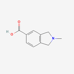 2-Methyl-2,3-dihydro-1H-isoindole-5-carboxylic acid