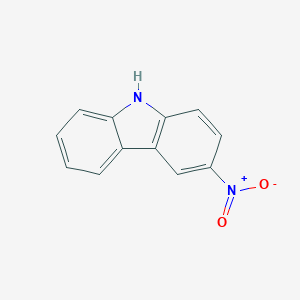 molecular formula C12H8N2O2 B130778 3-硝基咔唑 CAS No. 3077-85-8