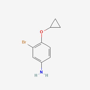 3-Bromo-4-cyclopropoxyaniline