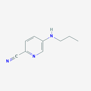 5-(Propylamino)pyridine-2-carbonitrile