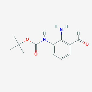 tert-Butyl (2-amino-3-formylphenyl)carbamate