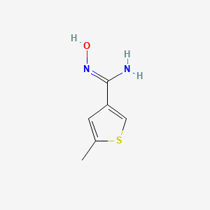 N'-hydroxy-5-methylthiophene-3-carboximidamide