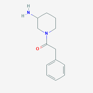 1-(3-Aminopiperidin-1-yl)-2-phenylethan-1-one