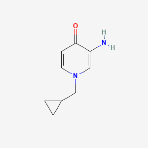 3-Amino-1-(cyclopropylmethyl)-1,4-dihydropyridin-4-one