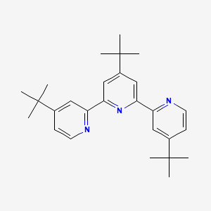 molecular formula C27H35N3 B1307818 4,4',4''-三叔丁基-2,2':6',2''-三吡啶 CAS No. 115091-29-7