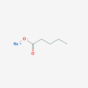 molecular formula C5H9NaO2 B130782 戊酸钠 CAS No. 6106-41-8