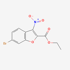 Ethyl 6-bromo-3-nitrobenzofuran-2-carboxylate