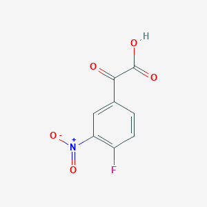 2-(4-Fluoro-3-nitrophenyl)-2-oxoacetic acid