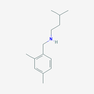 [(2,4-Dimethylphenyl)methyl](3-methylbutyl)amine