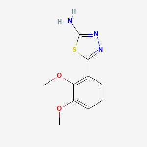 5-(2,3-Dimethoxyphenyl)-1,3,4-thiadiazol-2-amine